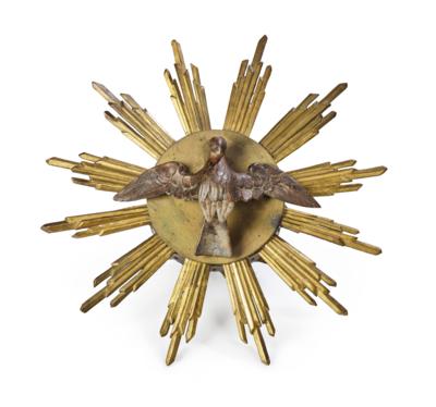 A Holy Spirit Dove as Ceiling Lamp, - Property from Aristocratic Estates and Important Provenance