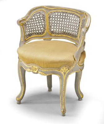 A Child’s or Doll’s Chair in Baroque Style, - Di provenienza aristocratica