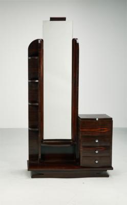 An Art Deco Dressing Mirror, - Furniture