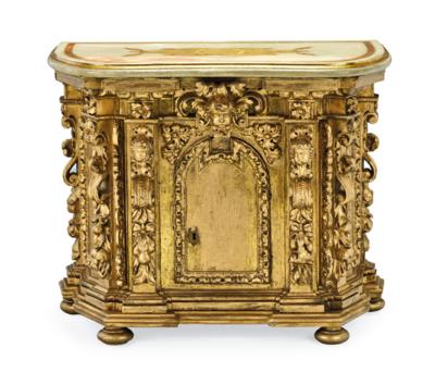 A Baroque Cabinet, - Furniture