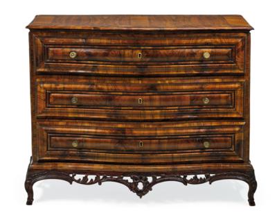A Baroque Chest of Drawers, - Furniture