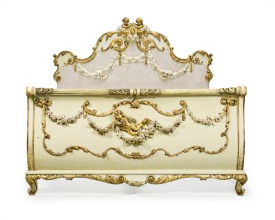 A Rococo-Style Bed, - Mobili