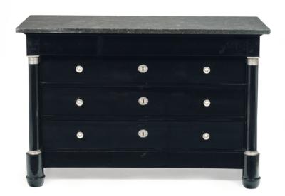 An Empire Chest of Drawers from France, - Furniture