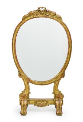 A Large Neo-Classical Table Mirror, - Nábytek