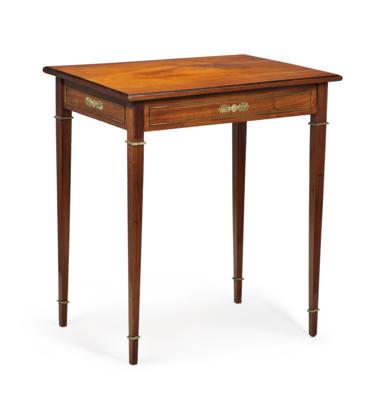 A Neo-Classical Salon Table, - Furniture
