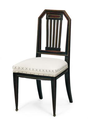 A Neo-Classical Chair, - Furniture