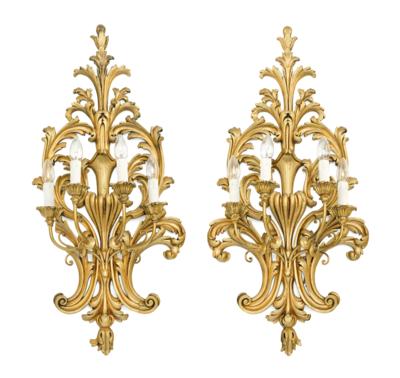 A Pair of Appliques, - Furniture