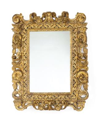 A Rectangular Salon Mirror, - Furniture