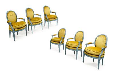 A Set of Six Armchairs - Furniture