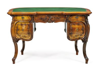 Schreibtisch im venezianischen Barockstil, - Möbel
