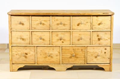 A Rustic Sideboard or Chest of Drawers, - County Furniture