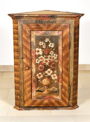 A Rustic Wall Cabinet, - County Furniture