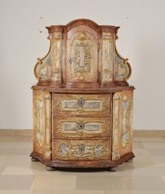 A Provincial Cabinet on Chest, - County Furniture