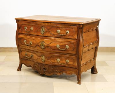 A Provincial Baroque Chest of Drawers from France, - County Furniture