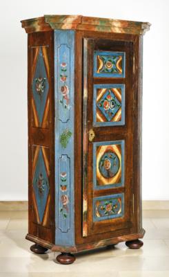 A Narrow Rustic Cabinet, - Mobili rustici