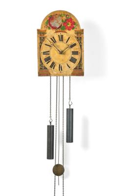 A Black Forest Clock, - Lidový nábytek