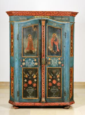 A Tyrolean Rustic Cabinet, - Lidový nábytek