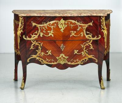 Kommode i. Louis XV-Stil, - Furniture