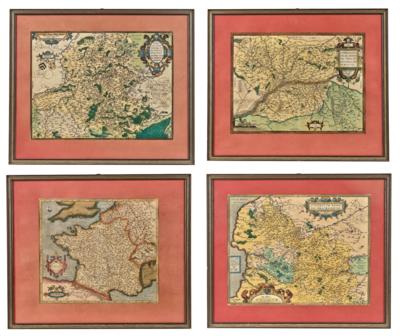 FRANKREICH (ORTELIUS UND MERCATOR) - Property from Aristocratic Estates and Important Provenance