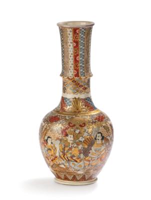 Satsuma Vase, Japan, Meiji/Taisho Periode, - Majetek aristokratického původu a předměty důležitých proveniencí