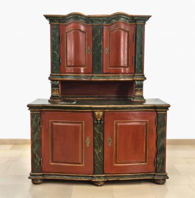 Provinzielle Barockkredenz, - Country furniture