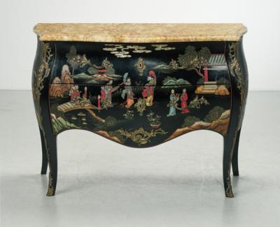 Chinoiserie-Kommode im Louis XV-Stil, - Nábytek a interiér