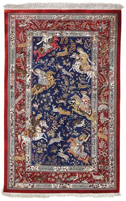 Ghom silk, - Oriental Carpets, Textiles and Tapestries