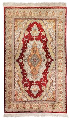 Hereke silk, - Tappeti orientali, tessuti, arazzi