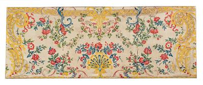 Decorative wool embroidery, - Oriental Carpets, Textiles and Tapestries