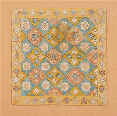 Caucasian silk embroidery, - Tappeti orientali, tessuti, arazzi