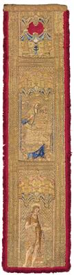Medieval parament décor, - Oriental Carpets, Textiles and Tapestries