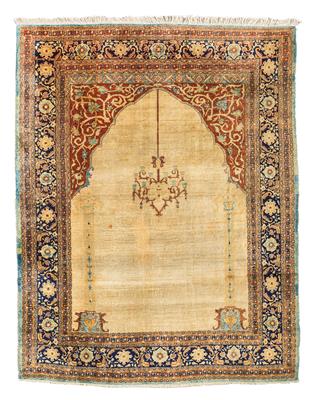 Heriz silk, - Oriental Carpets, Textiles and Tapestries