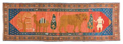 Zarand pictorial carpet, - Oriental Carpets, Textiles and Tapestries