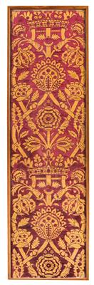 Italian silk cloth, - Orientální koberce, textilie a tapiserie
