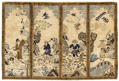 China silk, - Oriental Carpets, Textiles and Tapestries