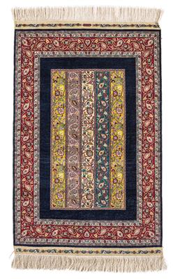 Hereke silk 20 x 20, - Oriental Carpets, Textiles and Tapestries