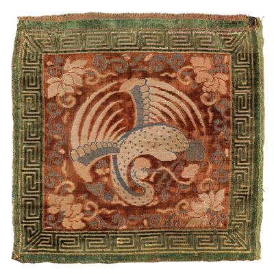 Mandarin cloth silk velvet, - Orientální koberce, textilie a tapiserie