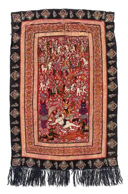 Rasht embroidery, - Orientální koberce, textilie a tapiserie