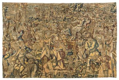 Tapestry fragment Brussels, - Tappeti orientali, tessuti, arazzi