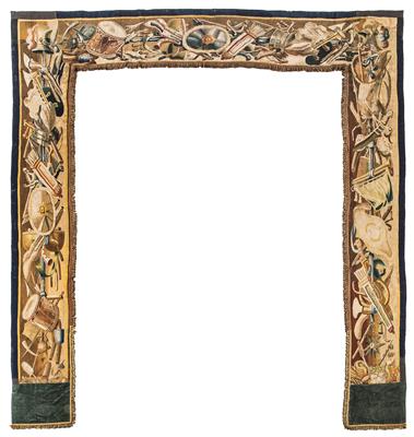 Tapestry door frame, - Oriental Carpets, Textiles and Tapestries