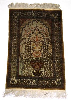 Hereke Seide ca. 105 x 67 cm, - Tappeti