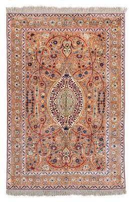 Kirman silk, - Oriental Carpets, Textiles and Tapestries