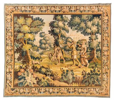 Verdure tapestry, - Orientální koberce, textilie a tapiserie