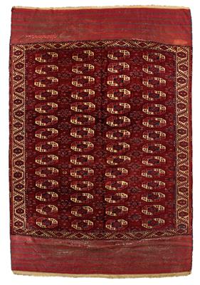 Yomut central carpet, - Tappeti orientali, tessuti, arazzi