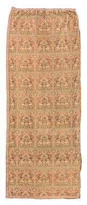 Embroidered half-silk cloth, - Oriental carpets, textiles and tapestries