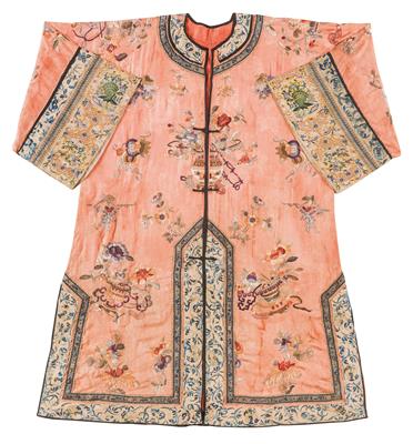 Chinese bridal coat, - Tappeti orientali, tessuti, arazzi