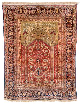 Heriz silk, - Oriental carpets, textiles and tapestries