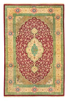 Ghom silk, - Oriental Carpets, Textiles and Tapestries