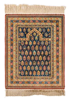 Hereke silk 14 x 16, - Tappeti orientali, tessuti, arazzi