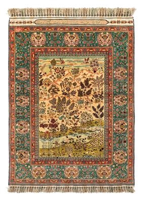 Hereke silk, - Orientální koberce, textilie a tapiserie